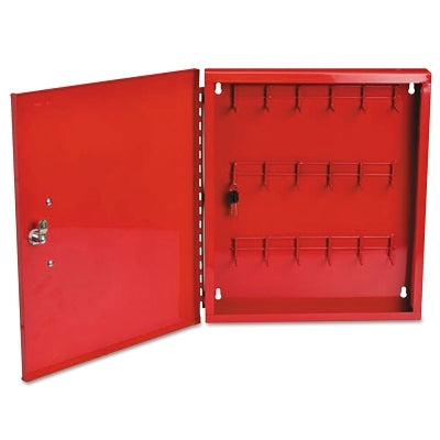 Brady Padlock Control Center, Red, 18 in x 15 1/2 in x 2 in, 22 gauge Steel (262-LR018E)