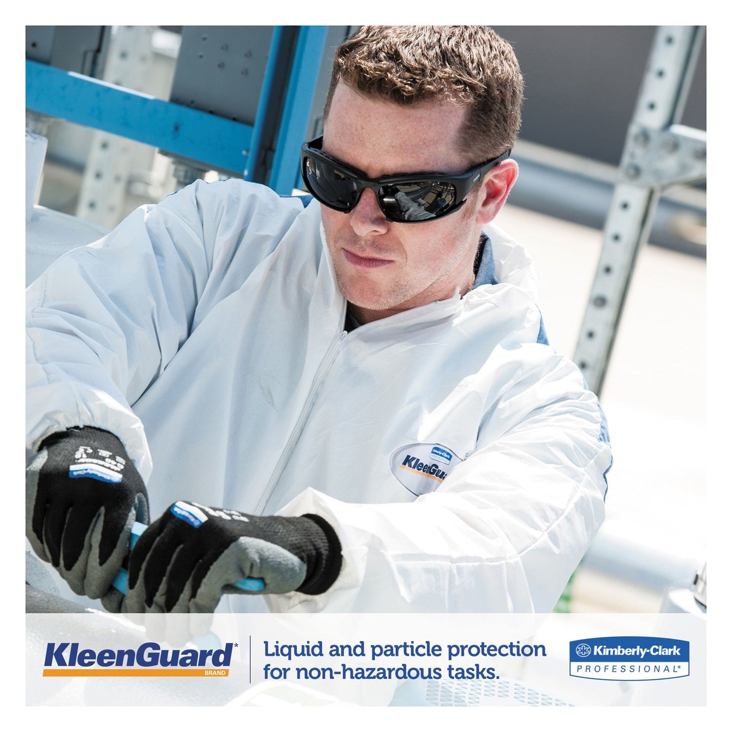 kleenguard™-a35-liquid-and-particle-protection-coveralls-zipper-front-hooded-elastic-wrists-and-ankles-2x-large-white-25-carton-ans38941_5