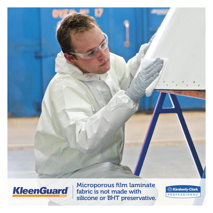 kleenguard™-a35-liquid-and-particle-protection-coveralls-zipper-front-hooded-elastic-wrists-and-ankles-2x-large-white-25-carton-ans38941_6