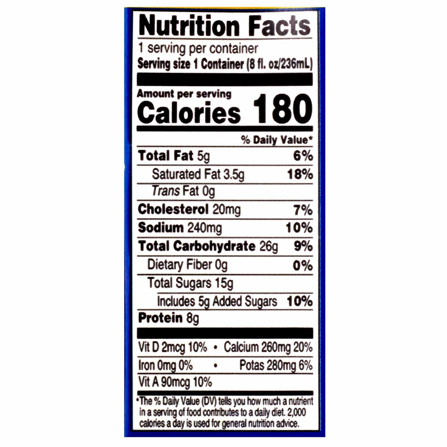 Thick & Easy® Dairy Thickened Beverage 8 oz. Carton Milk Flavor Liquid IDDSI Level 3 Moderately Thick/Liquidized (866366_CS)