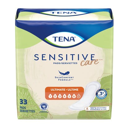 TENA® Sensitive Care Ultimate Bladder Control Pad 16 Inch Length Heavy Absorbency Dry-Fast Core™ One Size Fits Most (1009256_BG)