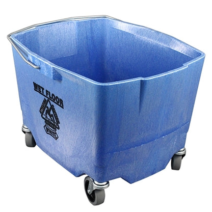 Impact® 35 Quart Bucket w/ 3" Casters, Blue (IMP2635-3B)