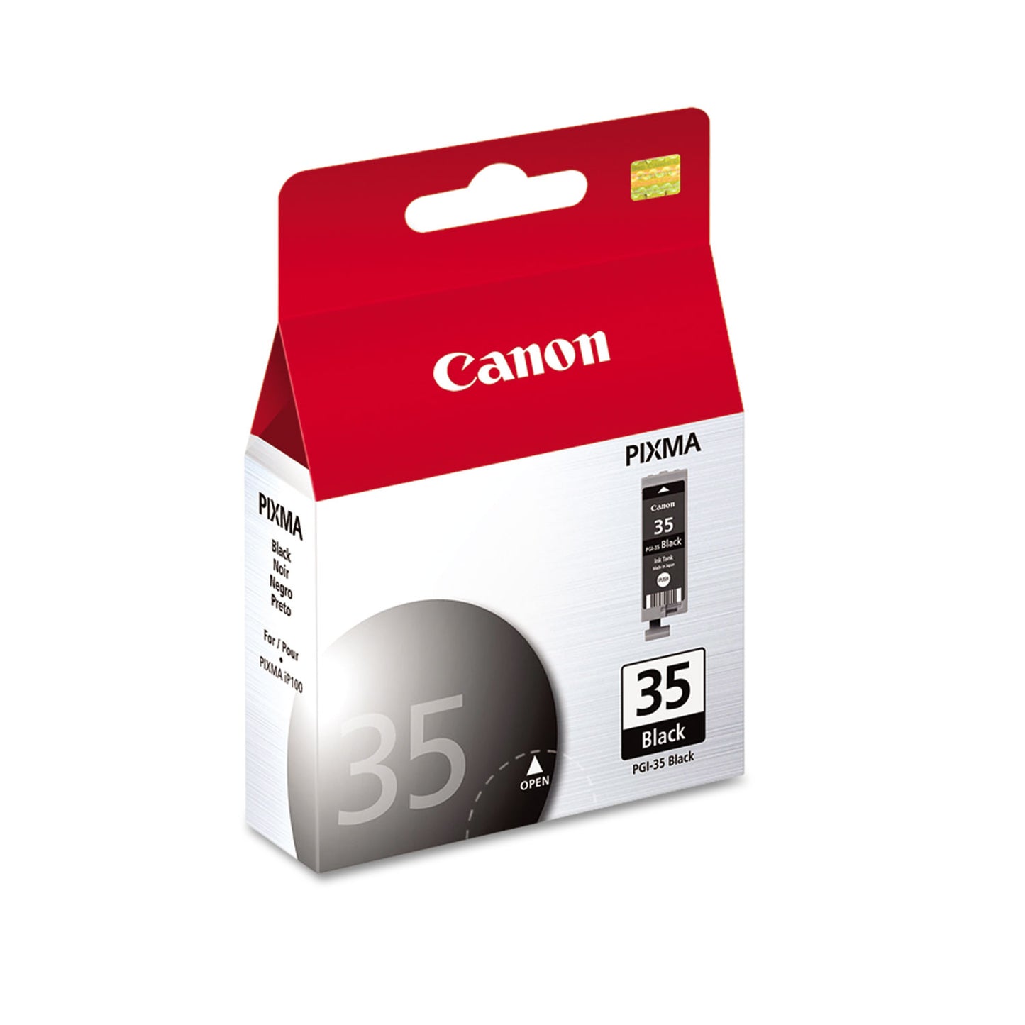 Canon® 1509B002 (PGI-35) Ink, 200 Page-Yield, Black (CNM1509B002)