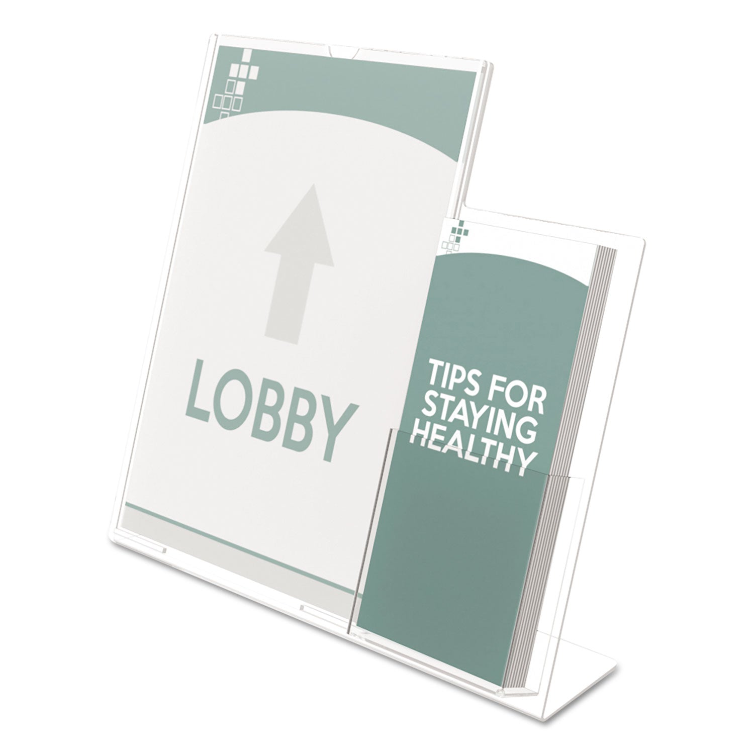 deflecto-superior-image-slanted-sign-holder-with-side-pocket-num-def599401_1