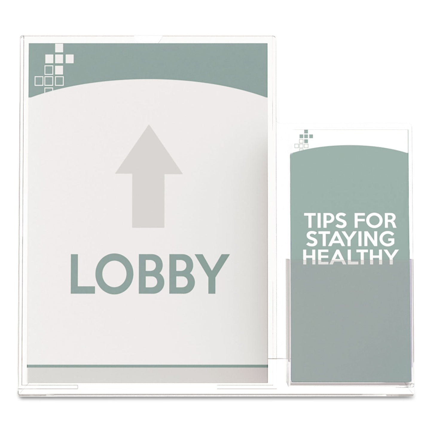 deflecto-superior-image-slanted-sign-holder-with-side-pocket-num-def599401_4