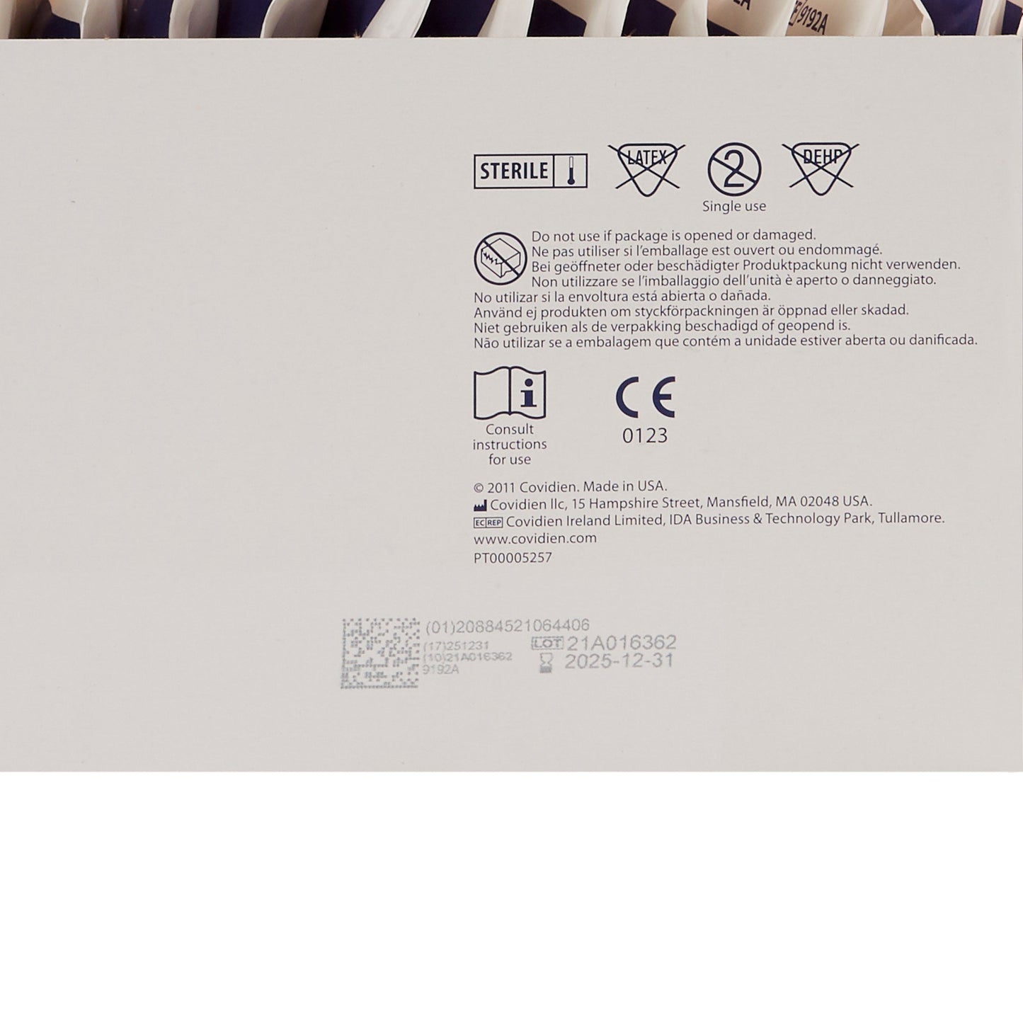 Curity™ Abdominal Pad 7-1/2 X 8 Inch Sterile 1 per Pack (566399_EA)