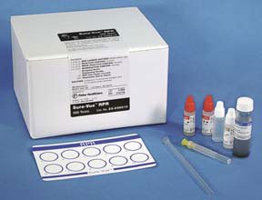 Sure-Vue® RPR Sexual Health Test Kit Syphilis Screen 100 Tests CLIA Non-Waived (494188_PK)