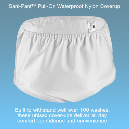 Sani-Pant™ Protective Underwear Unisex Nylon / Plastic Large Pull On Reusable (734978_EA)