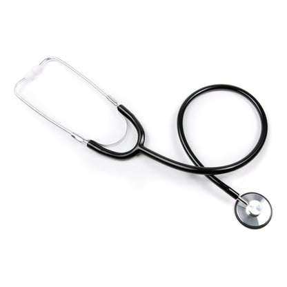 McKesson General Exam Stethoscope Black 1-Tube 21 Inch Tube Single Sided Chestpiece (1007588_EA)