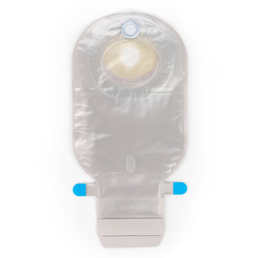 SenSura® Mio Ostomy Pouch One-Piece System 11 Inch Length, Maxi Flat, Pre-Cut 1 Inch Stoma Drainable (884554_BX)