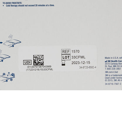 3M™ Hot / Cold Pack General Purpose One Size Fits Most 4 X 10 Inch Plastic / Gel Reusable (5794_BX)