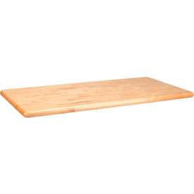 Global Industrial ADA Locker Room Bench Top, Hardwood, 42"W x 20"D x 1-1/4"Thick (WB269866)