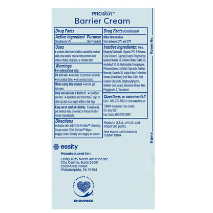 Tena® Proskin™ Barrier Cream Skin Protectant 3.4 oz. Tube Unscented Cream (1200278_EA)