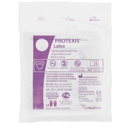Protexis™ Latex Surgical Glove Size 8.5 Sterile Latex Standard Cuff Length Smooth Light Brown Not Chemo Approved (816866_PR)
