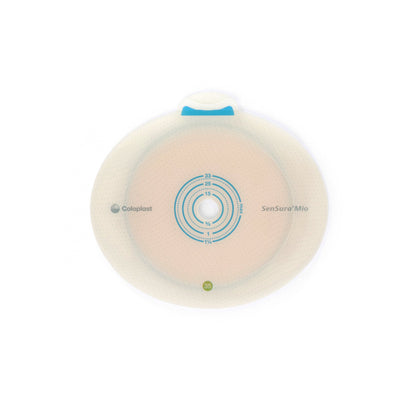 SenSura® Mio Flex Ostomy Barrier Pre-cut, Extended Wear Elastic Adhesive 35 mm Flange Red Code System 35 to 48 mm Opening (891240_BX)