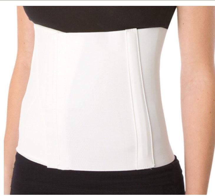 ProCare® Abdominal Binder X-Large Hook and Loop Closure 42 to 48 Inch Waist Circumference 10 Inch Height Adult (284706_EA)