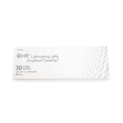 HR® One Shot® Lubricating Jelly 3 Gram Individual Packet Sterile (1108580_BX)