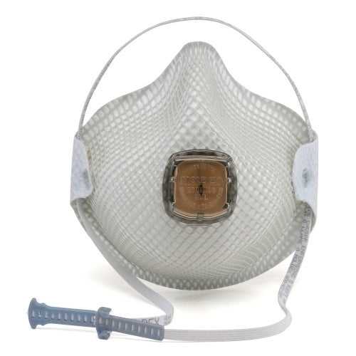 Moldex® N95 Particulate Disposable Respirator with Valve, Gray, Medium/Large, Box of 10 (HOS2700N95)