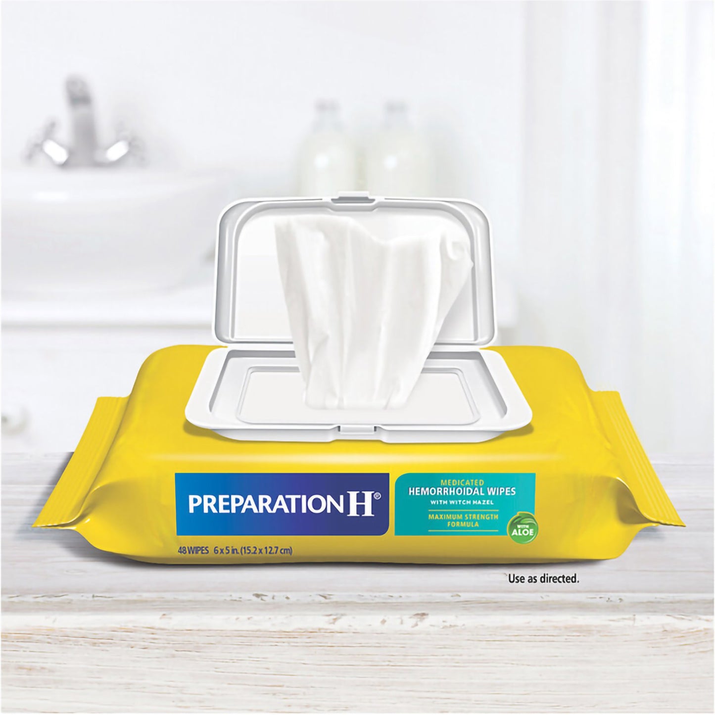 Preparation H® Hemorrhoid Relief Pad 48 per Box (761950_BX)