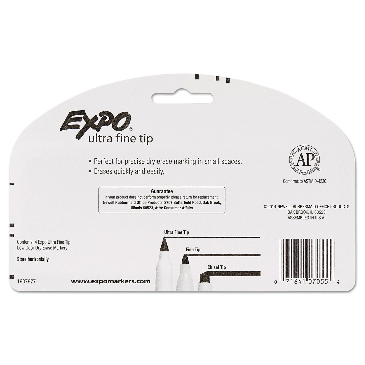 expo-r-low-odor-dry-erase-marker-extra-fine-bullet-tip-black-4-pack-san1871774k_4