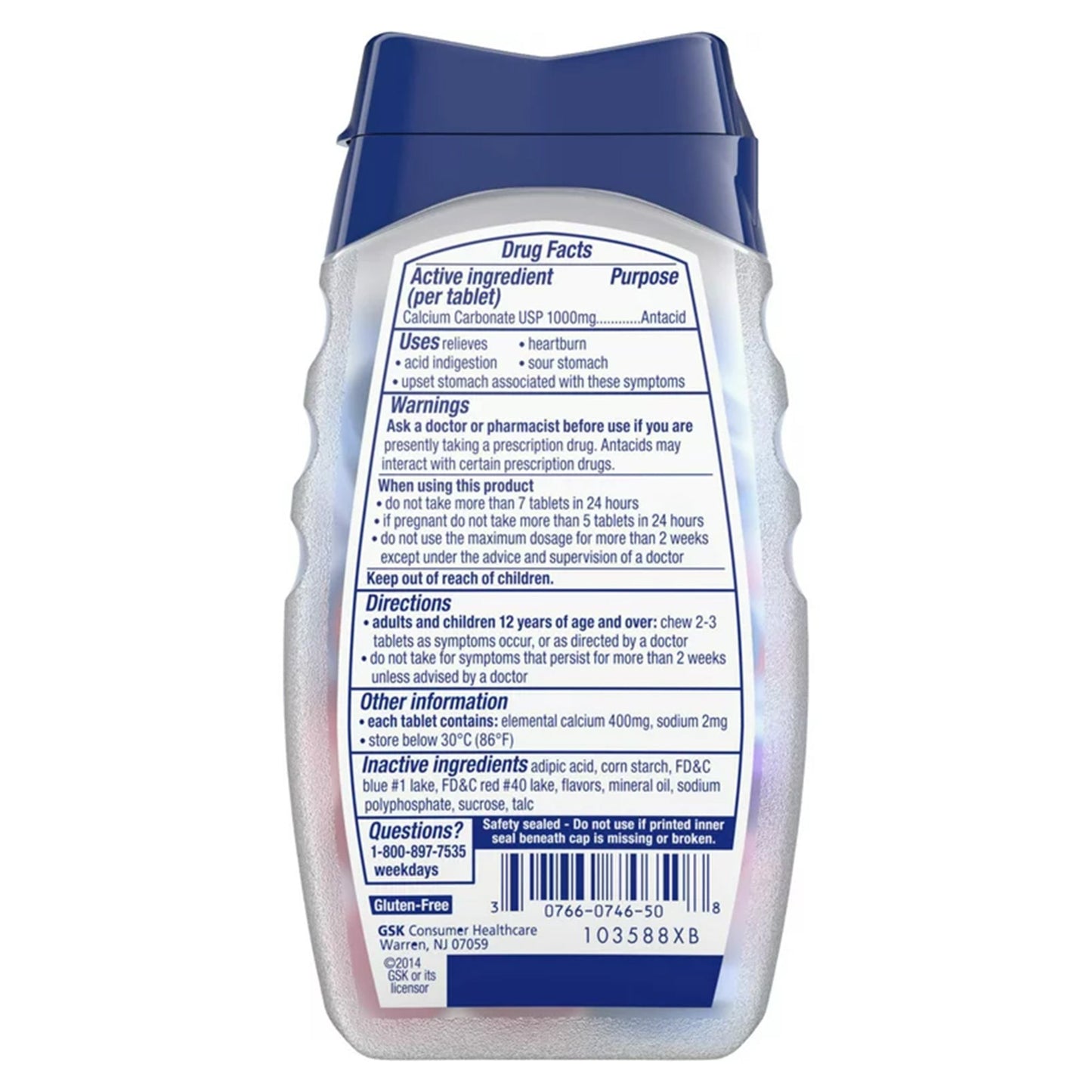 Glaxo Consumer Products Antacid (1230554_BT)