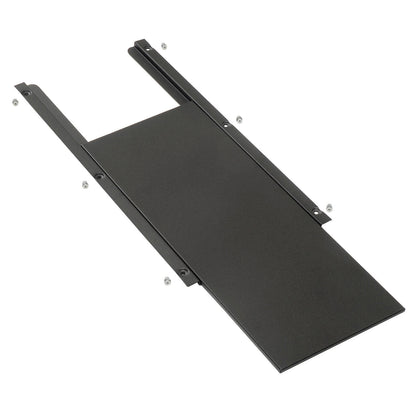 Global Industrial Sliding Mouse Tray For Mobile Computer Cabinets, Black (WB273113)