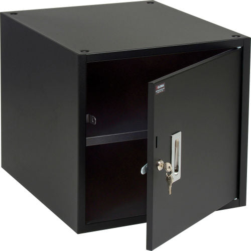 Global Industrial Steel Cabinet, 17-1/4"W x 20"D, Black (WB273116BK)