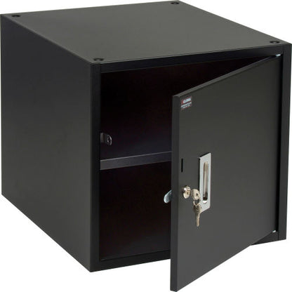 Global Industrial Steel Cabinet, 17-1/4"W x 20"D, Black (WB273116BK)