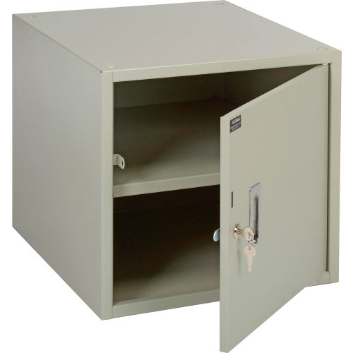 Global Industrial Steel Cabinet, 17-1/4"W x 20"D, Tan (WB273116TN)