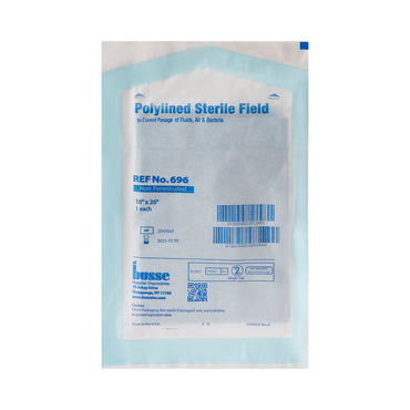Busse Hospital Disposables General Purpose Drape Poly Lined Towel Drape 18 W X 26 L Inch Sterile (153440_BX)