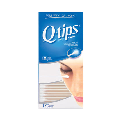 Q-Tip® Swabstick Cotton Tip Cotton Shaft 3 Inch NonSterile 170 per Pack (483782_BX)