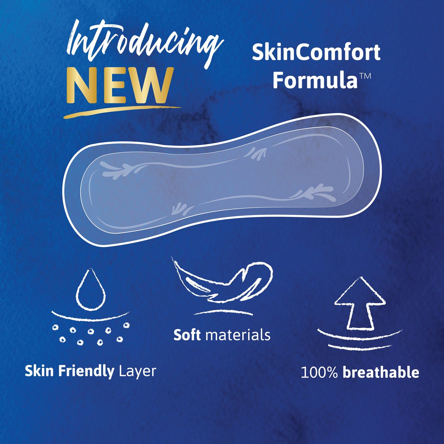 TENA® Sensitive Care Extra Coverage Bladder Control Pad 16 Inch Length Heavy Absorbency Super Absorbent Core One Size Fits Most (1009261_CS)