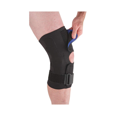 Ossur® Knee Brace Large D-Ring / Hook and Loop Strap Closure 15 to 16 Inch Knee Circumference Left or Right Knee (586316_EA)