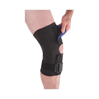 Ossur® Knee Brace Large D-Ring / Hook and Loop Strap Closure 15 to 16 Inch Knee Circumference Left or Right Knee (586316_EA)