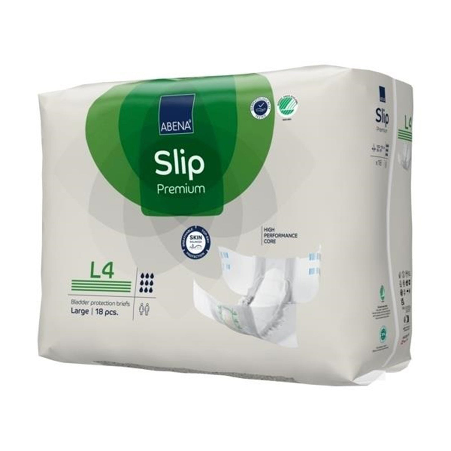 Abena® Slip Premium L4 Unisex Adult Incontinence Brief Large Disposable Heavy Absorbency (1218208_PK)