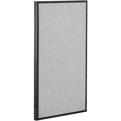 Interion Office Partition Panel, 24-1/4"W x 42"H, Gray (WB277660GY)