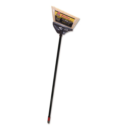 O-Cedar® Commercial MaxiPlus Professional Angle Broom, 51" Length, Black, 4/Carton (NCP91351CT)