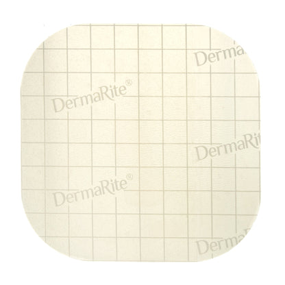 DermaFilm® Thin Hydrocolloid Dressing Film Backing 6 X 6 Inch Square Hydrocolloid / Film (861133_BX)