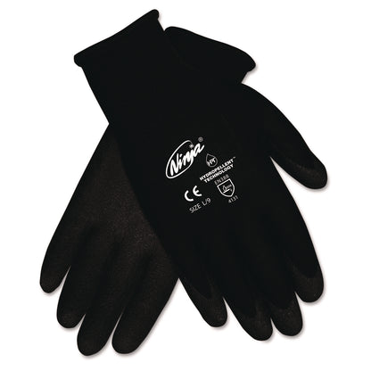 MCR™ Safety Ninja HPT Gloves, EN388: 4131, X-Large, Black, 12 Pairs (CRWN9699XLDZ)