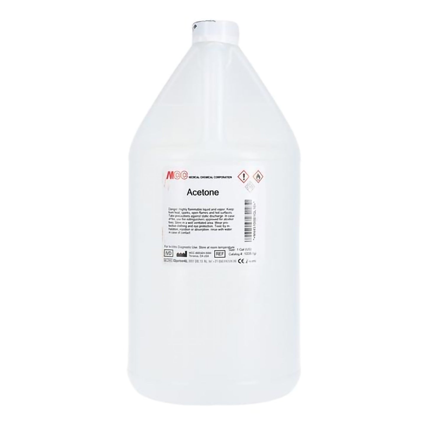 Medical Chemical Chemistry Reagent Acetone Alcohol Solvent 100% v/v 1 gal. (485389_GL)