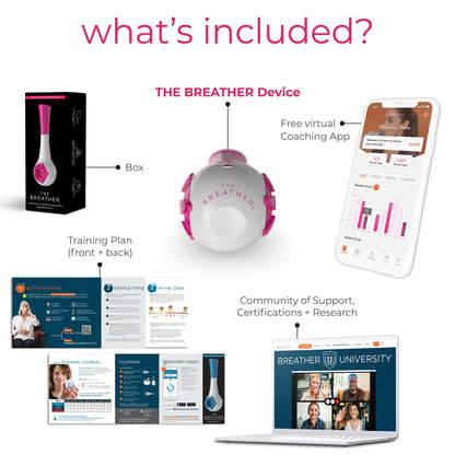 The Breather™ Respiratory Therapy System Adult (1228424_EA)