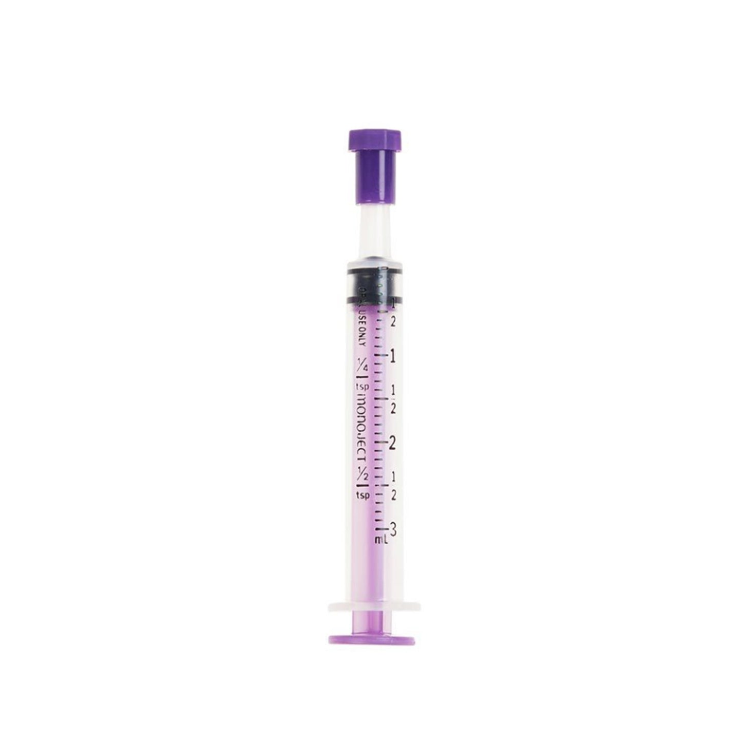 Monoject™ Oral Medication Syringe 3 mL Oral Tip Without Safety (120206_BX)