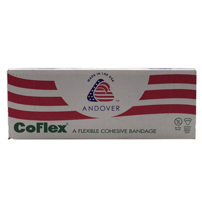 CoFlex® Cohesive Bandage 3 Inch X 5 Yard Self-Adherent Closure Tan NonSterile 14 lbs. Tensile Strength (328494_CS)