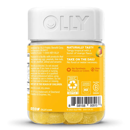 OLLY® Probiotic Dietary Supplement 50 per Bottle Gummy (1249514_BT)