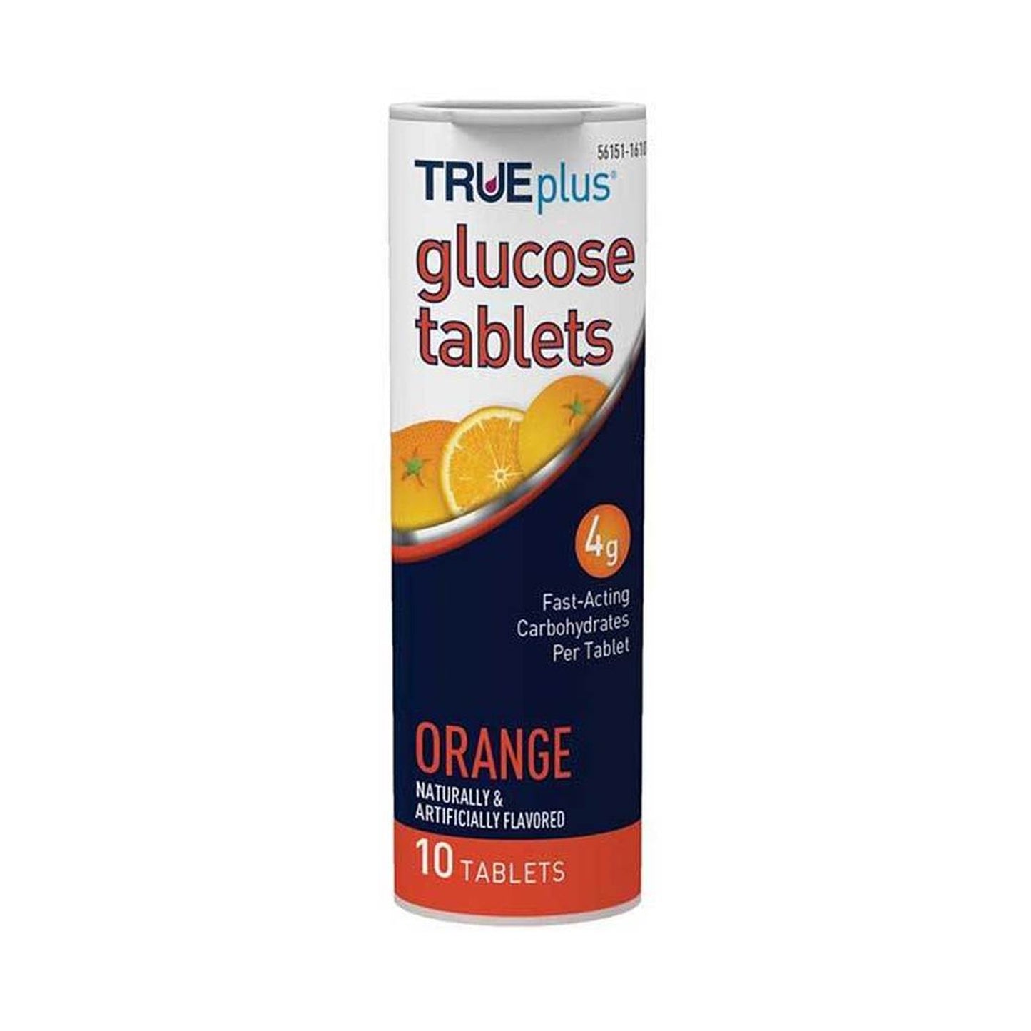 TRUEplus™ Glucose Supplement 10 per Bottle Chewable Tablet Orange Flavor (1032710_PK)