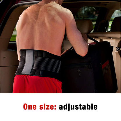 Ace™ Back Support One Size Fits Most Hook and Loop Closure Up to 48 Inch Waist Circumference Adult (1084238_EA)