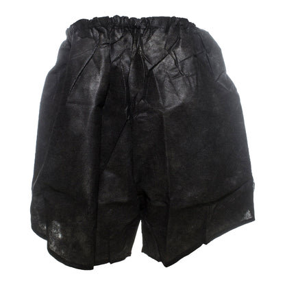 Reflections™ Exam Shorts Large / X-Large Black Spunbond Polypropylene Adult Disposable (776037_CS)