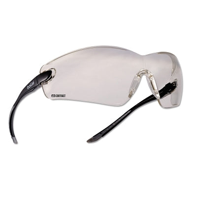 Bolle Cobra Series Safety Glasses, Subtle Yellow Brown Lens, Anti-Fog/Anti-Scratch (286-40041)