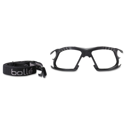 Bolle Foam and Strap Kits, For Bolle Rush+ Safety Glasses, Black (286-40293)
