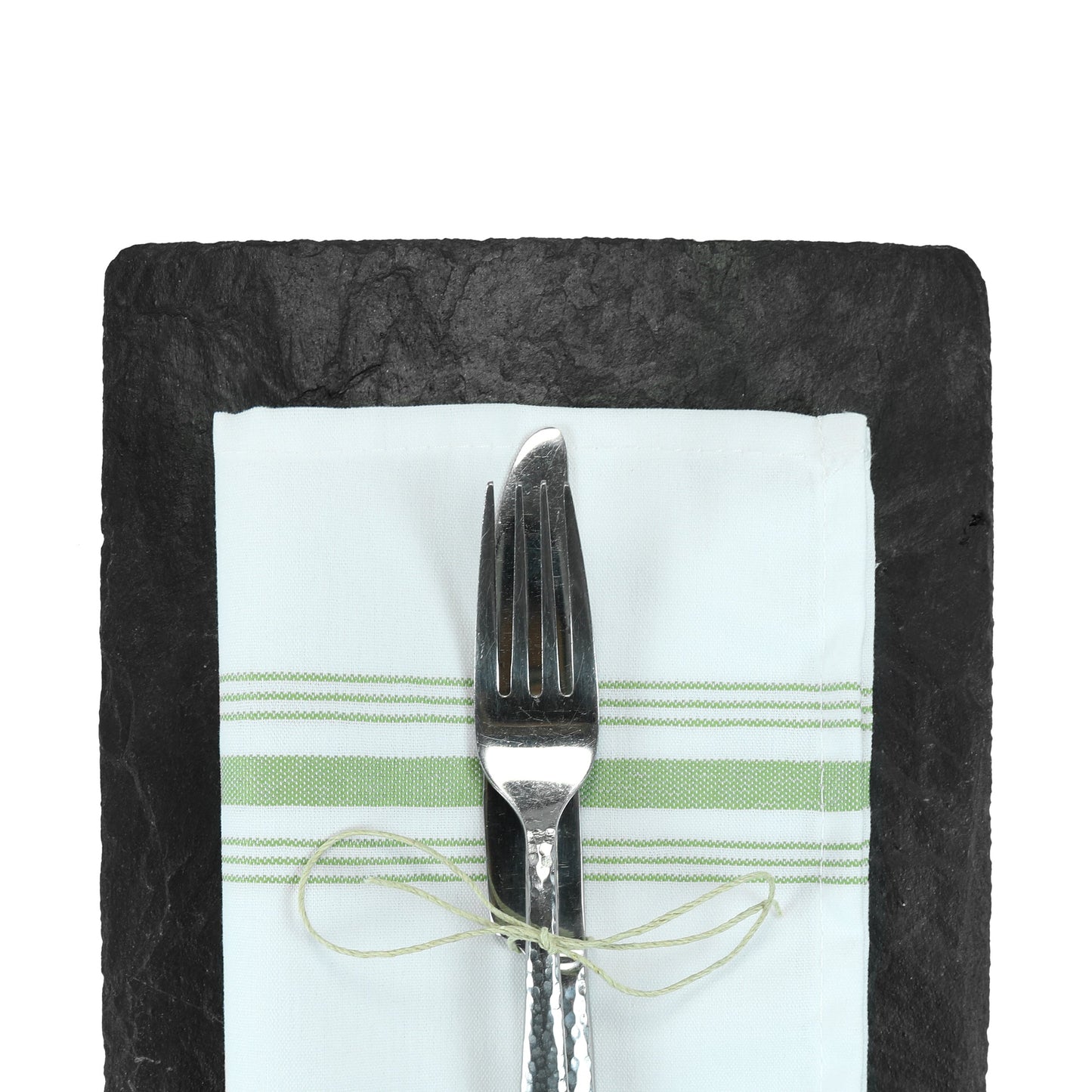 Arkwright Home® Mariposa Bistro NaPackin 18x22 Green Stripe, 120/Case (BISTRO-GRN-CS)